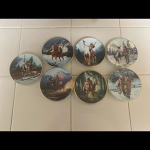 Mystic Warrior mini plate collection